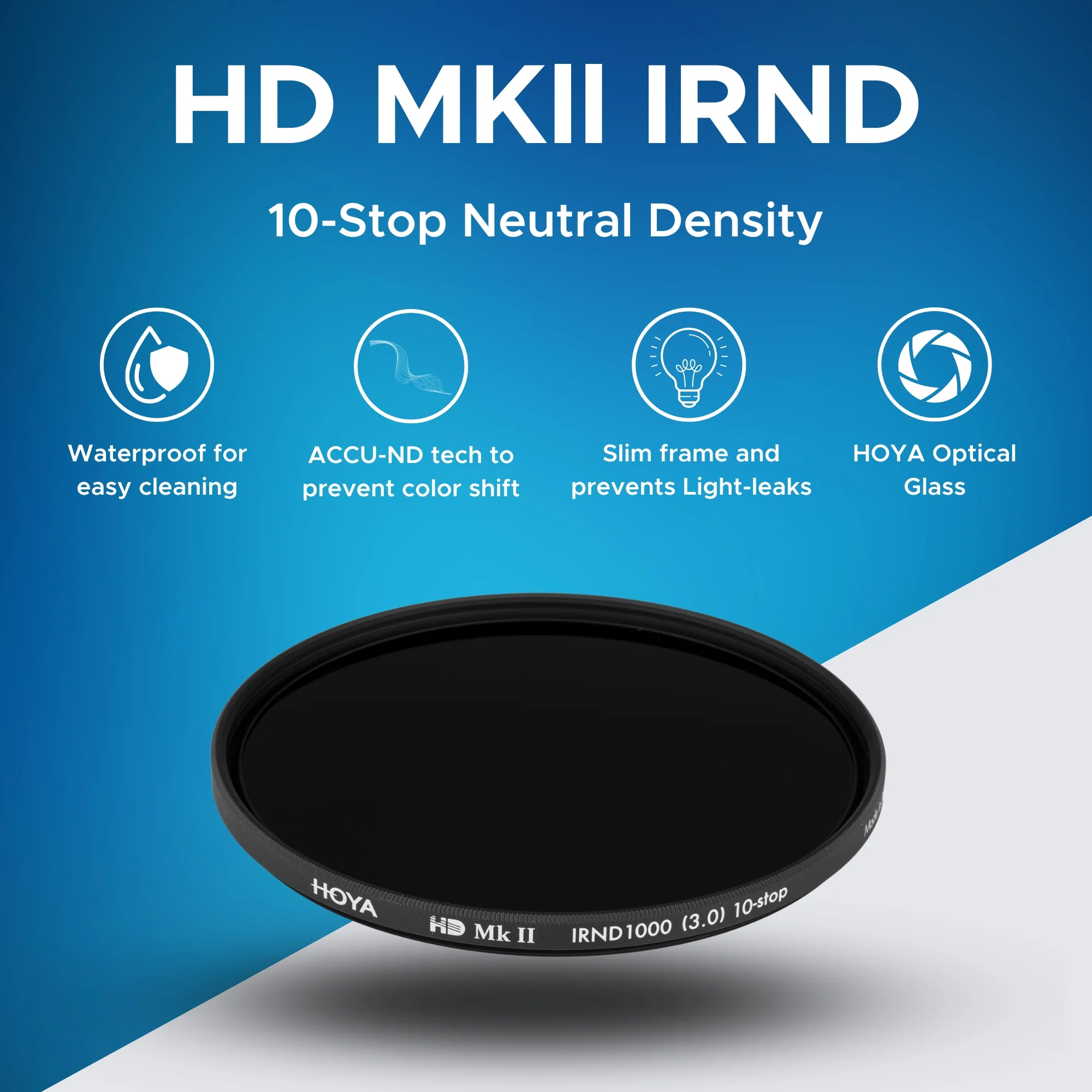 HD MKII IRND 1000 (10-stop) Neutral Density - Image 3