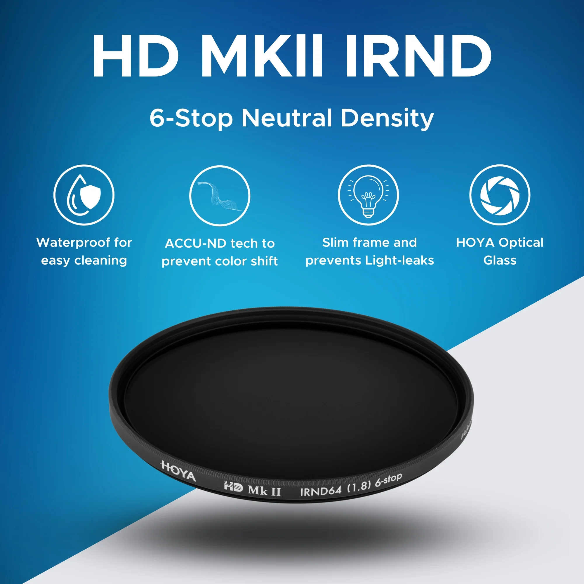 HD MKII IRND 64 (6-stop) Neutral Density - Image 3